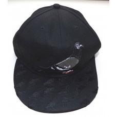 Staple World Renown Pigeon Brand STPL Hombre&apos;s Cap Snapback Black Hat  Size 8  eb-82764716
